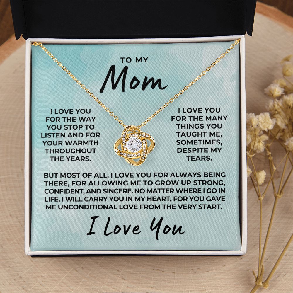 Gift For Mom | In My Heart Necklace 0655T9