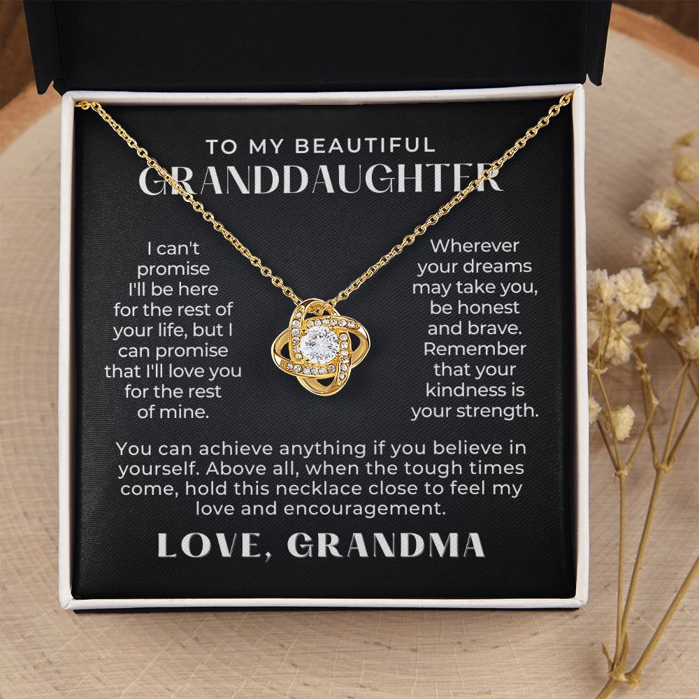 Granddaughter Gift | My Promise Necklace 0546T19