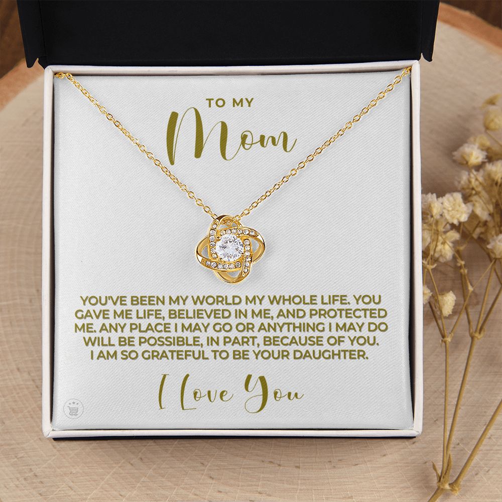 Gift For Mom | My World Necklace 0659T5