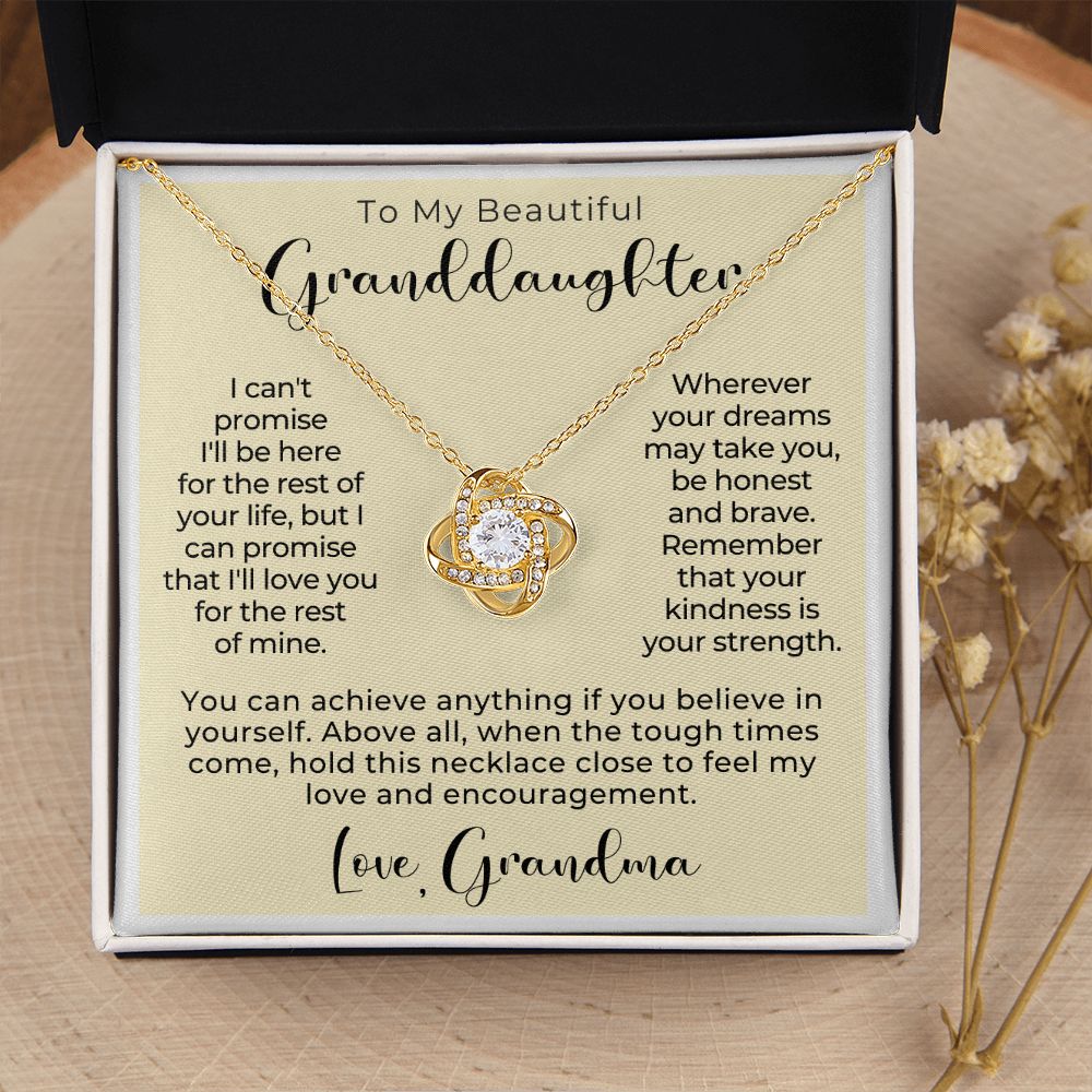 Granddaughter Gift | My Promise Necklace 0546T16