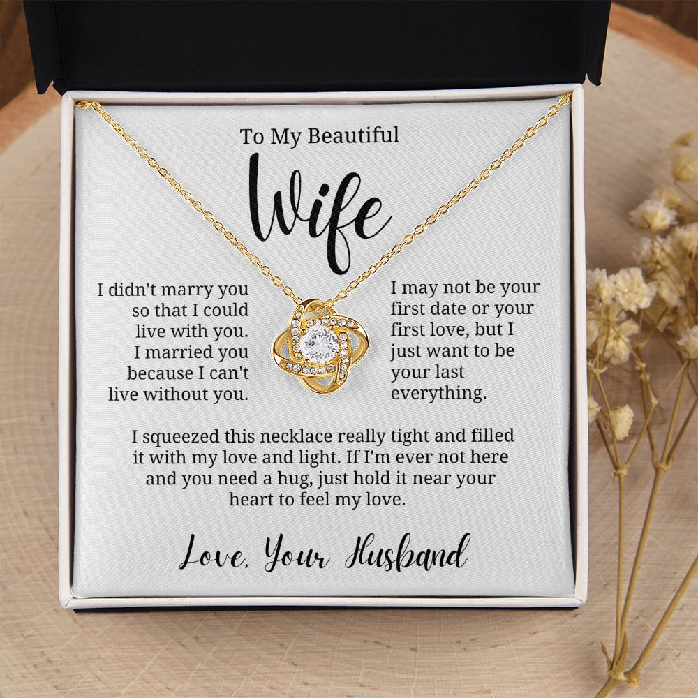 Gift For Wife | My Love Necklace 0769T1L