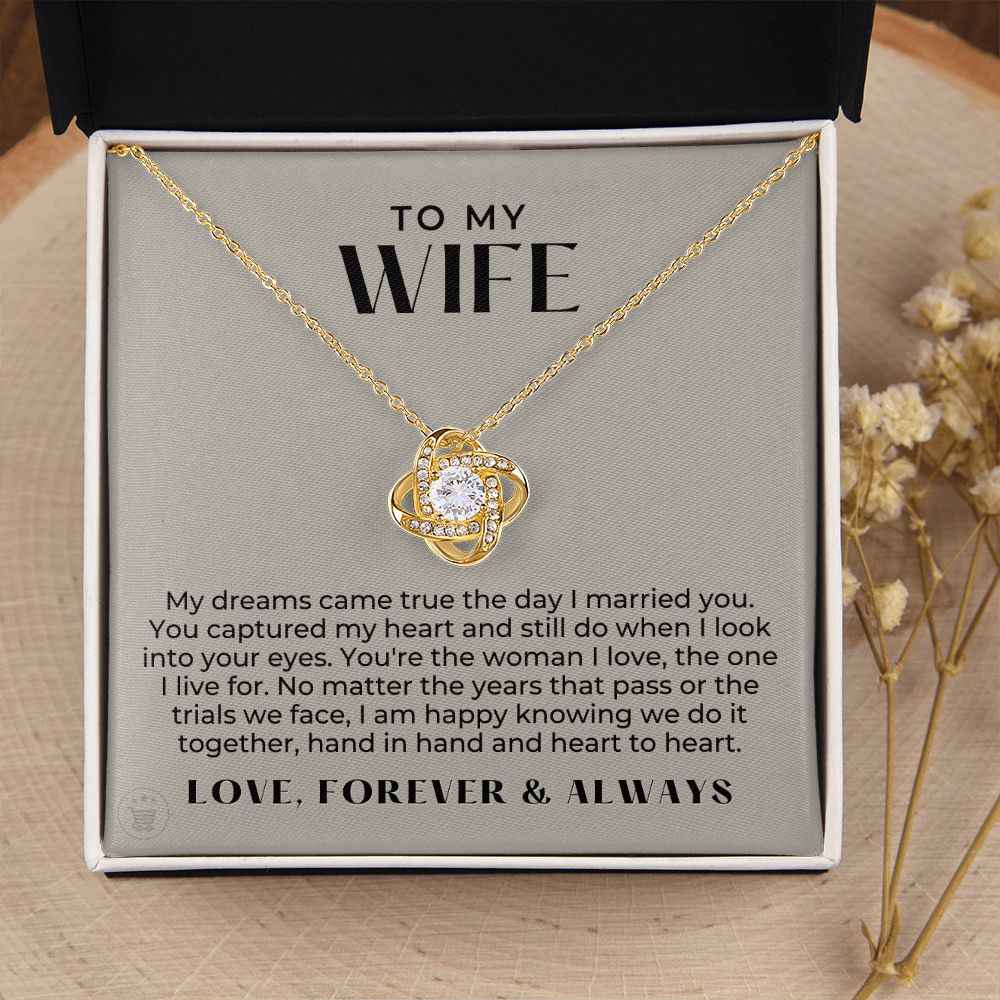Gift For Wife | I Live For Necklace 0719T7