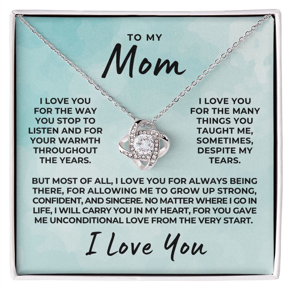 Gift For Mom | In My Heart Necklace 0655T9