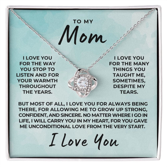 Gift For Mom | In My Heart Necklace 0655T9