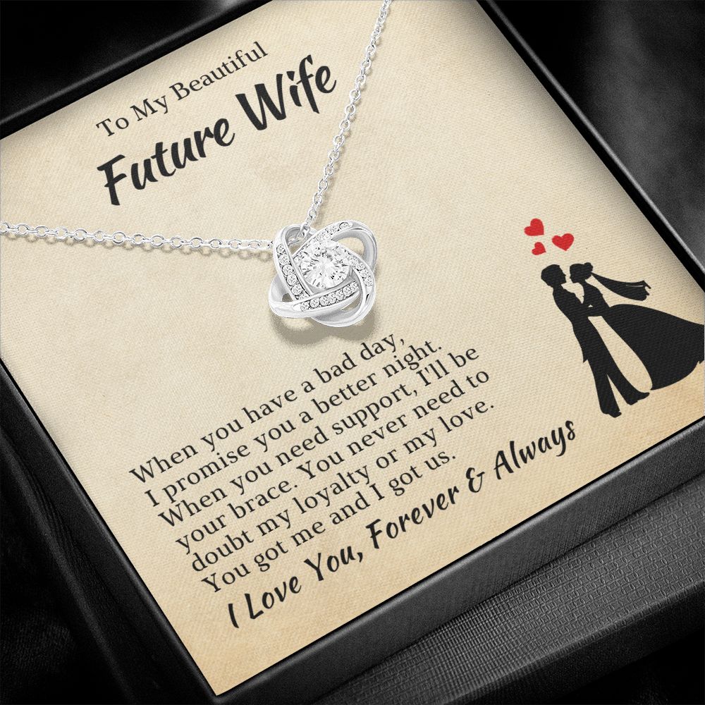 Future Wife, Mrs. Gift | I Love You Necklace 0733T3L