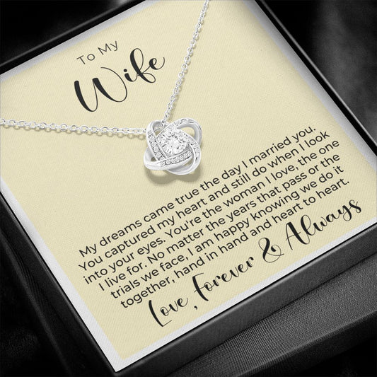 Gift For Wife | I Live For Necklace 0719T5