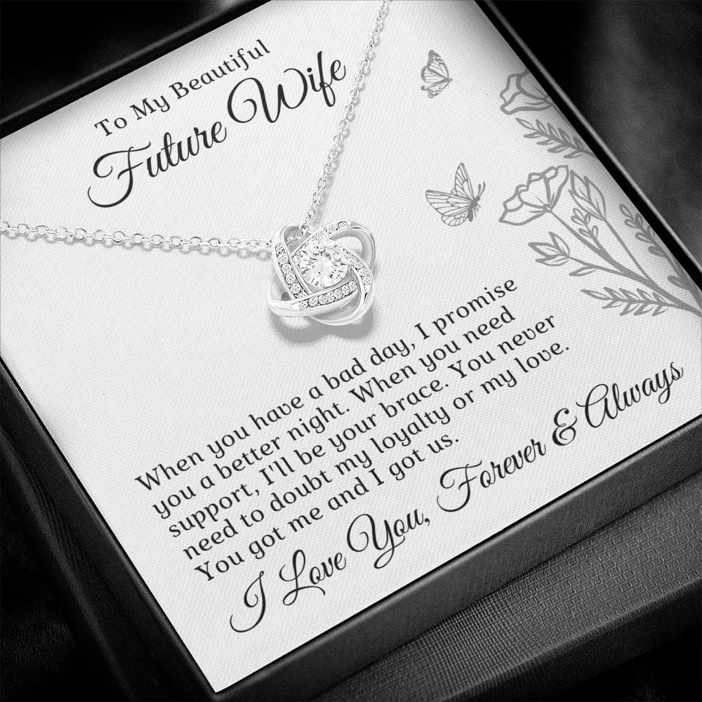 Future Wife, Mrs. Gift | I Love You Necklace 0733T7L