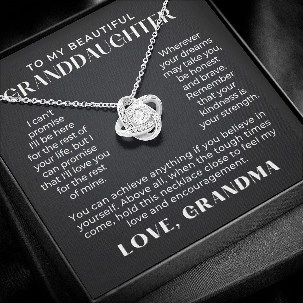 Granddaughter Gift | My Promise Necklace 0546T19