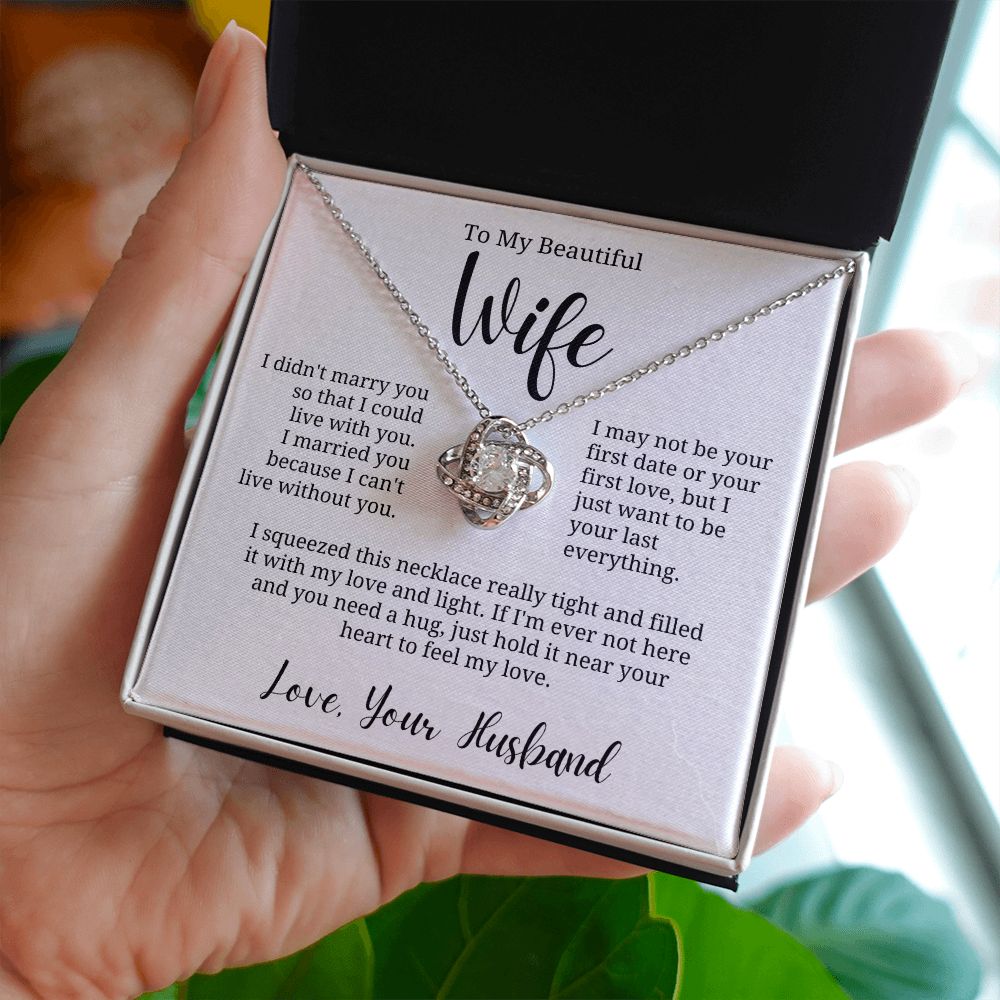 Gift For Wife | My Love Necklace 0769T1L