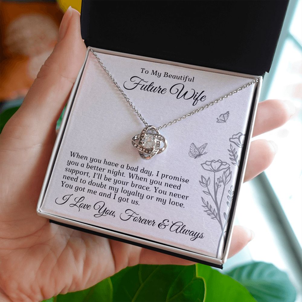 Future Wife, Mrs. Gift | I Love You Necklace 0733T7L