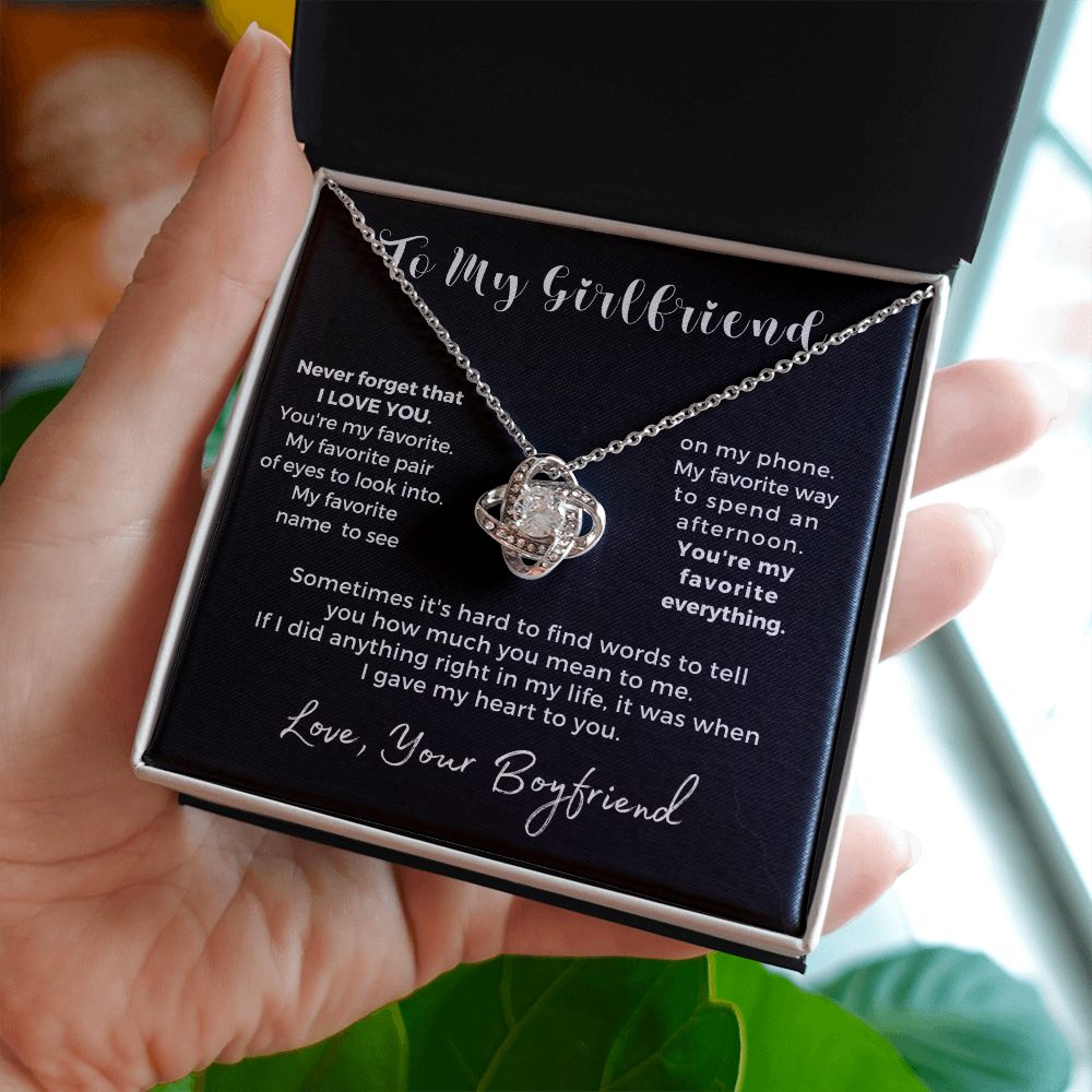 Gift For Girlfriend | My Heart Necklace 0776T1L