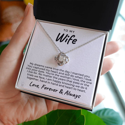 Gift For Wife | I Live For Necklace 0719T10