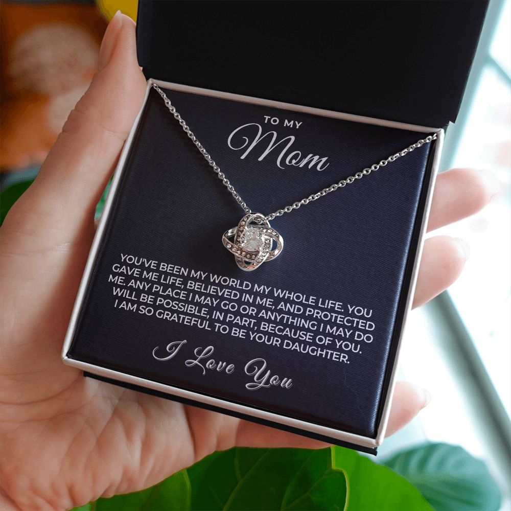 Gift For Mom | My World Necklace 0659T4