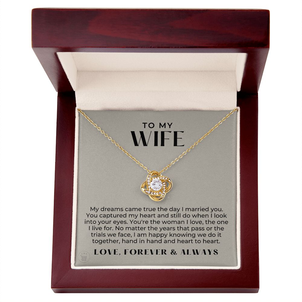 Gift For Wife | I Live For Necklace 0719T7