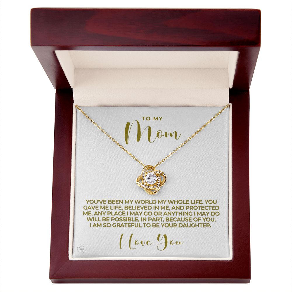 Gift For Mom | My World Necklace 0659T5
