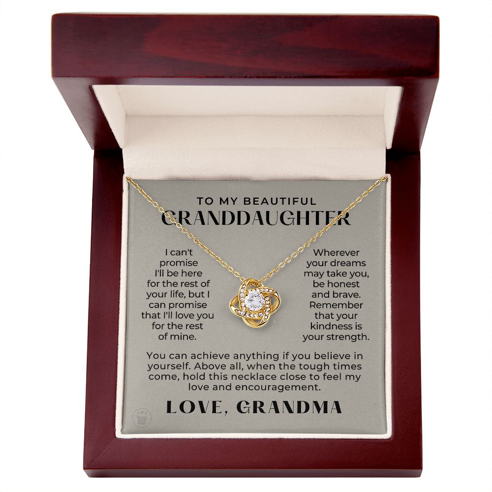 Granddaughter Gift | My Promise Necklace 0546T18
