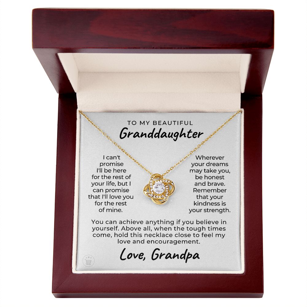 Granddaughter Gift | My Promise Necklace 0690T20