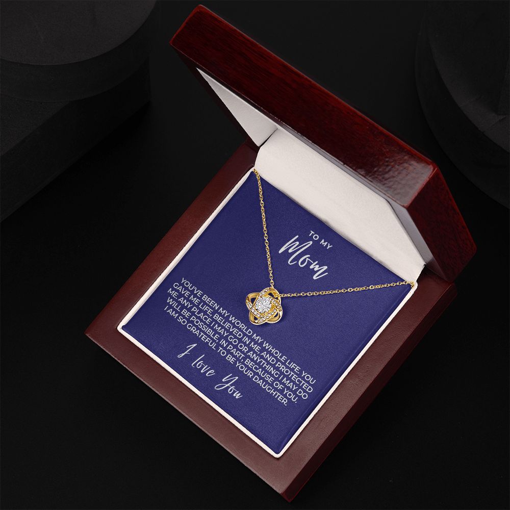 Gift For Mom | My World Necklace 0659T6