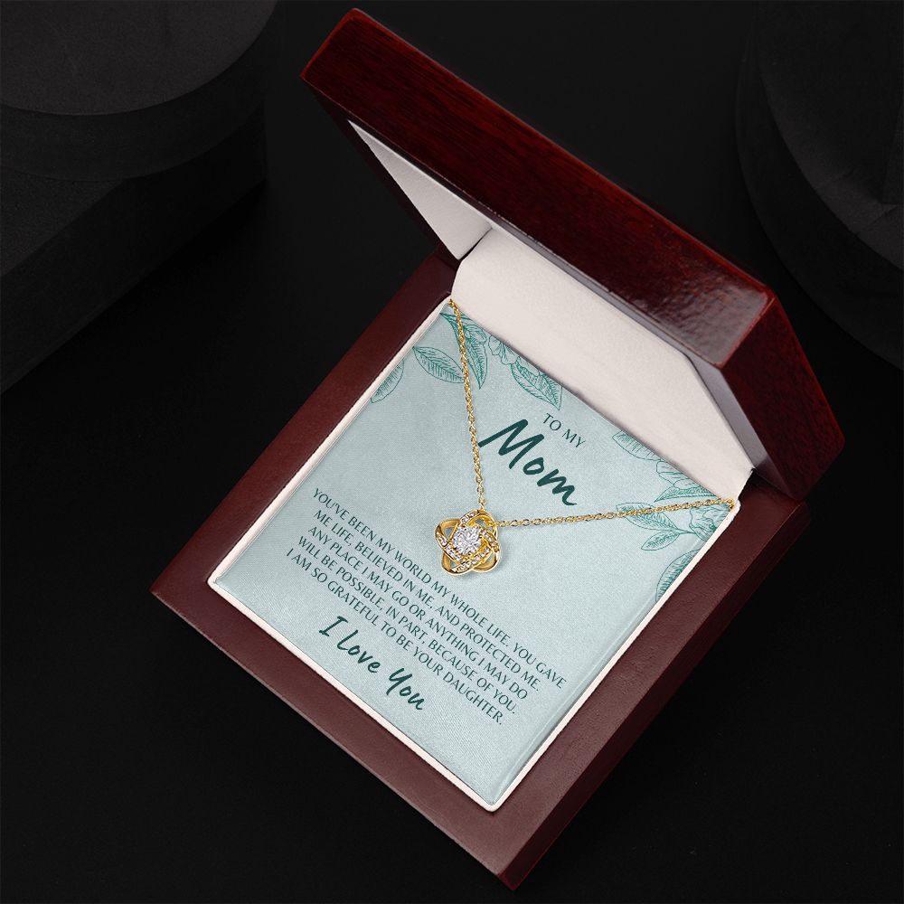 Gift For Mom | My World Necklace 0659T10