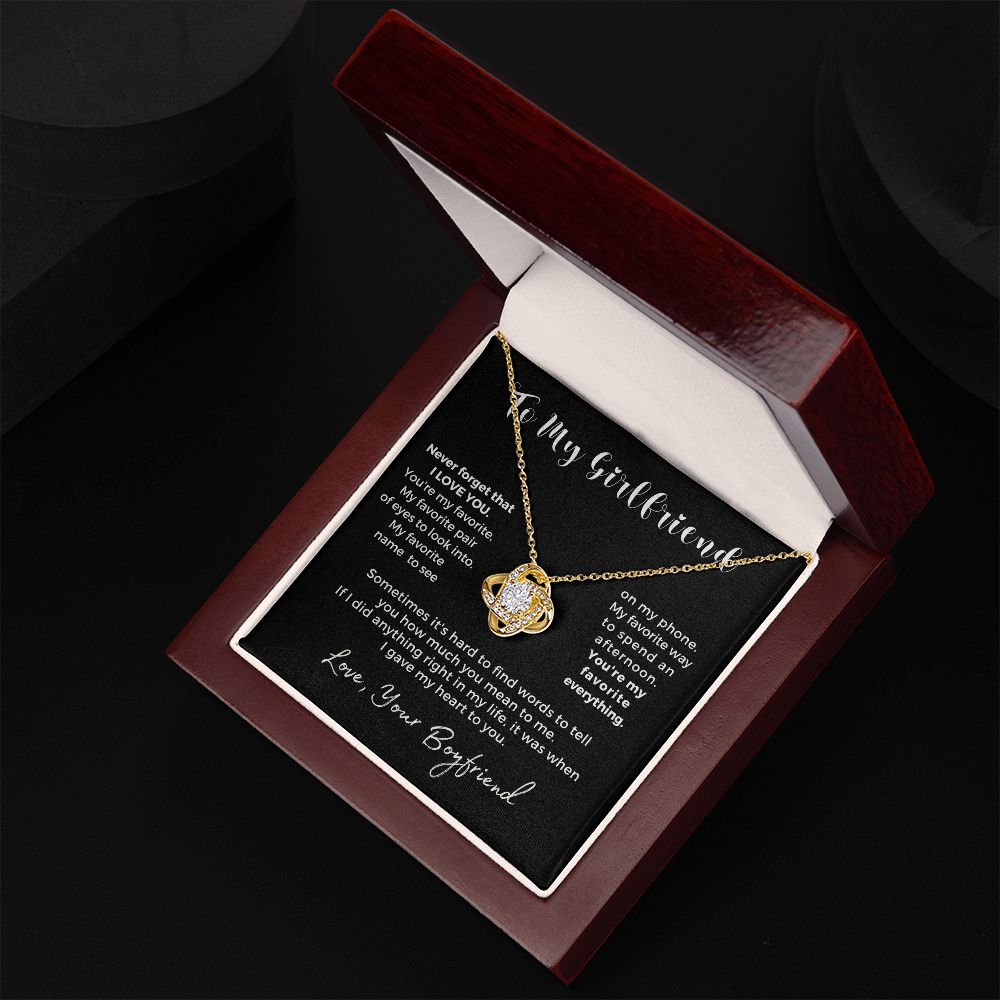 Gift For Girlfriend | My Heart Necklace 0776T1L