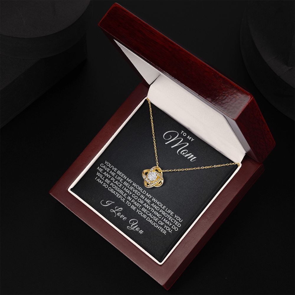 Gift For Mom | My World Necklace 0659T4