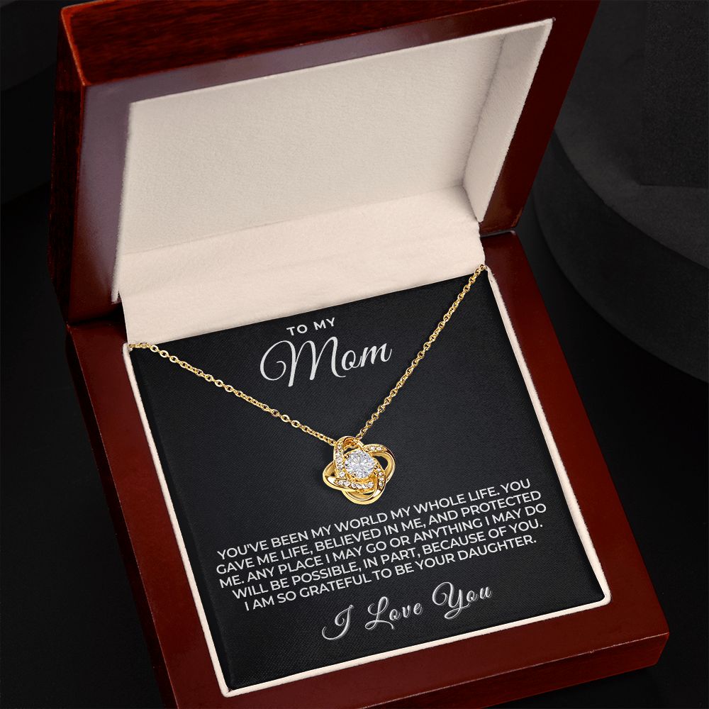 Gift For Mom | My World Necklace 0659T4