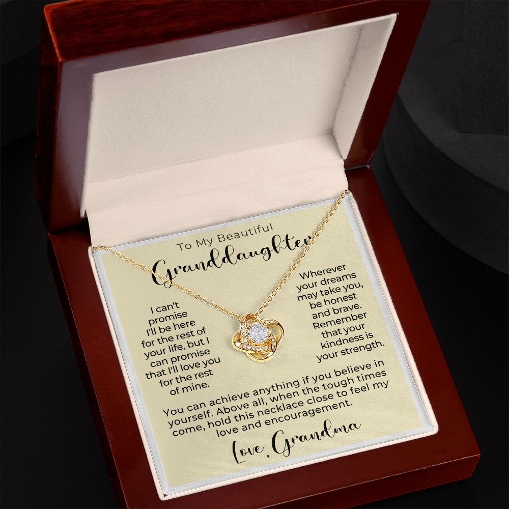 Granddaughter Gift | My Promise Necklace 0546T16