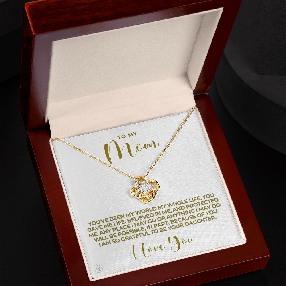 Gift For Mom | My World Necklace 0659T5