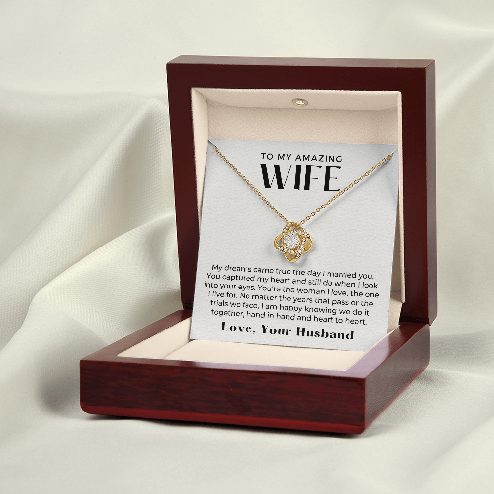 Gift For Wife | I Live For Necklace 0477T6