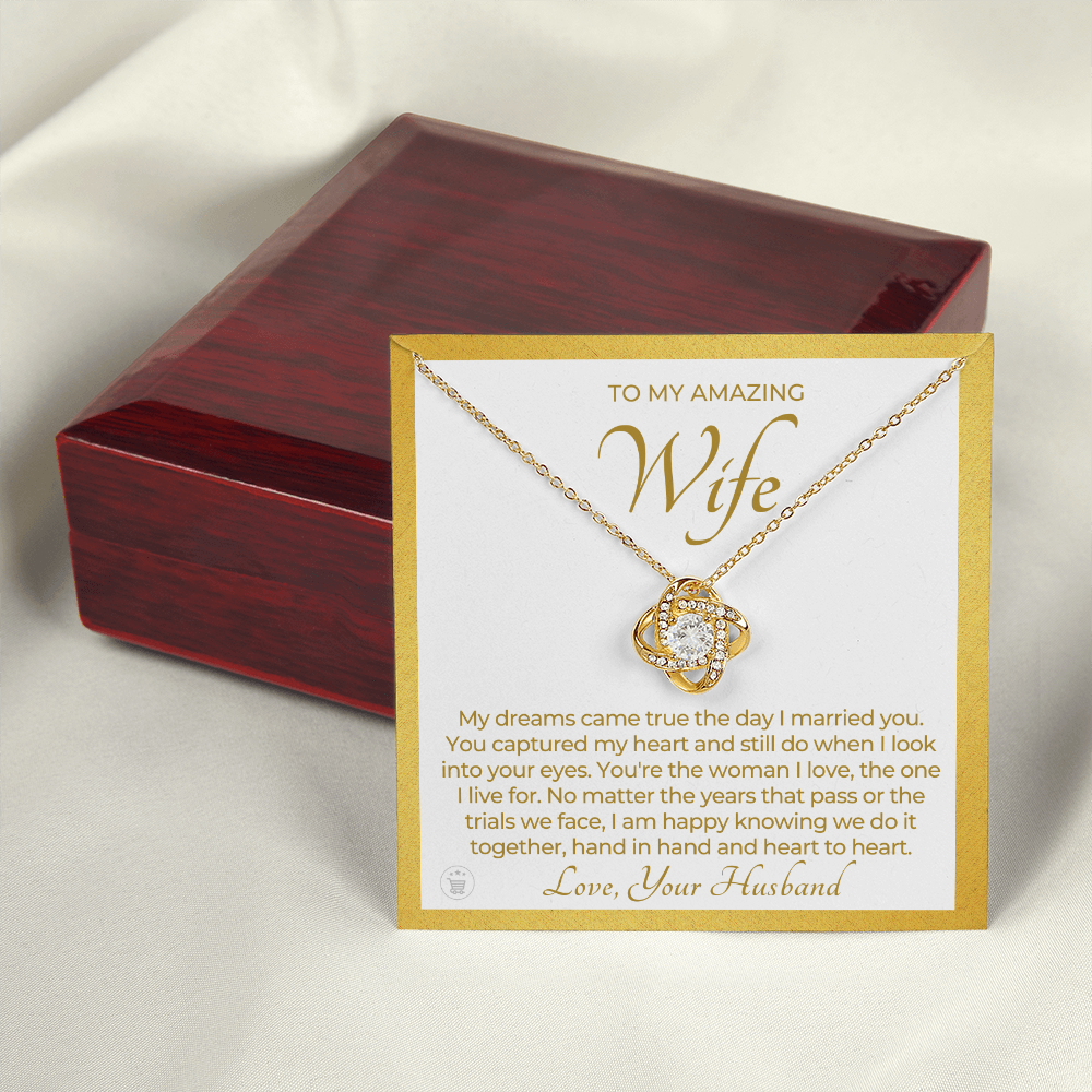 Gift For Wife | I Live For Necklace 0477T4