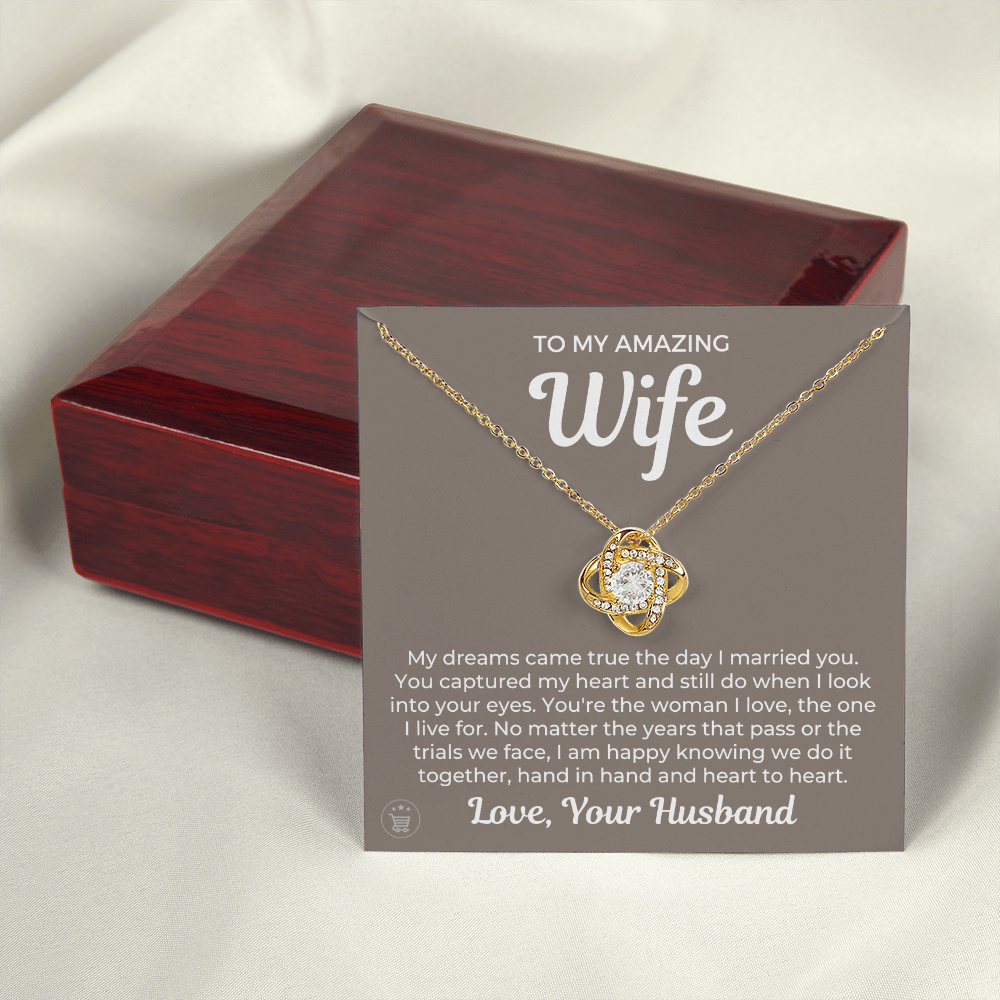 Gift For Wife | I Live For Necklace 0477T2