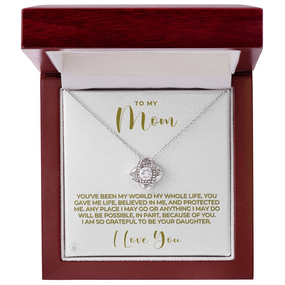 Gift For Mom | My World Necklace 0659T5