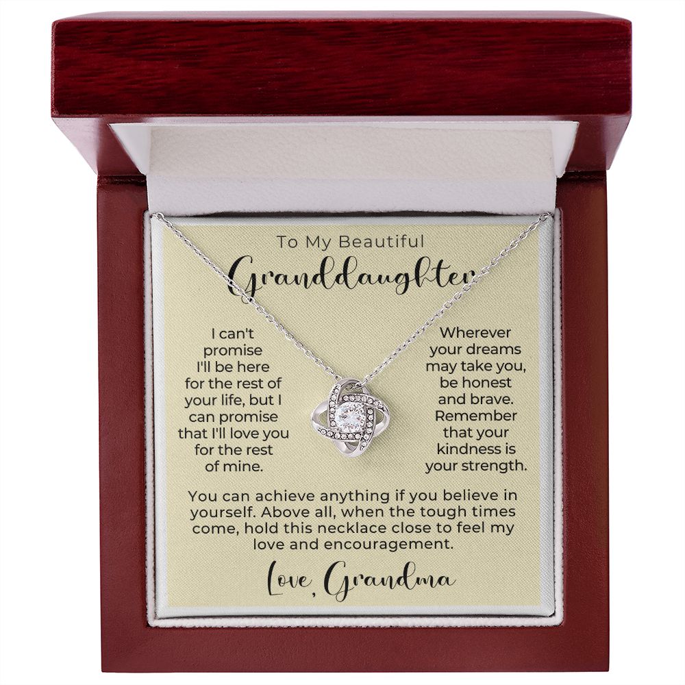 Granddaughter Gift | My Promise Necklace 0546T16