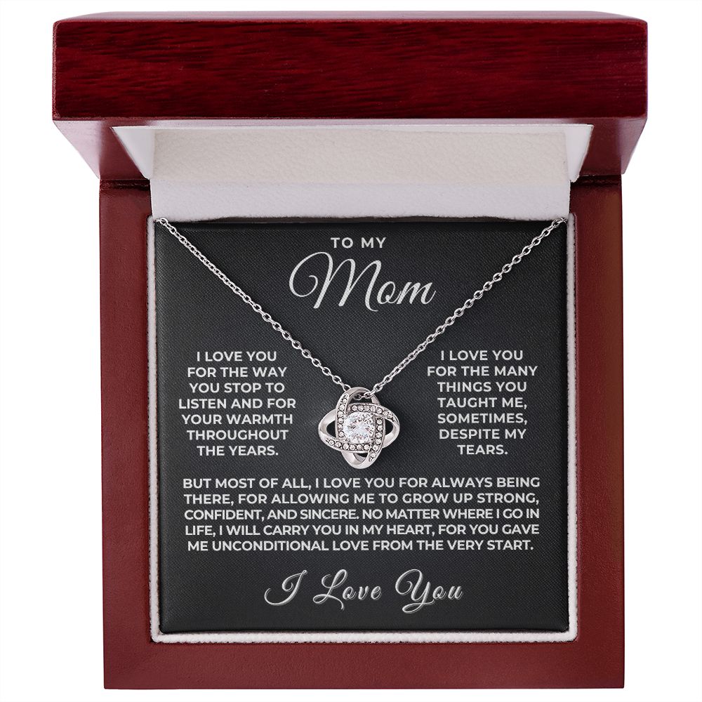 Gift For Mom | In My Heart Necklace 0655T4