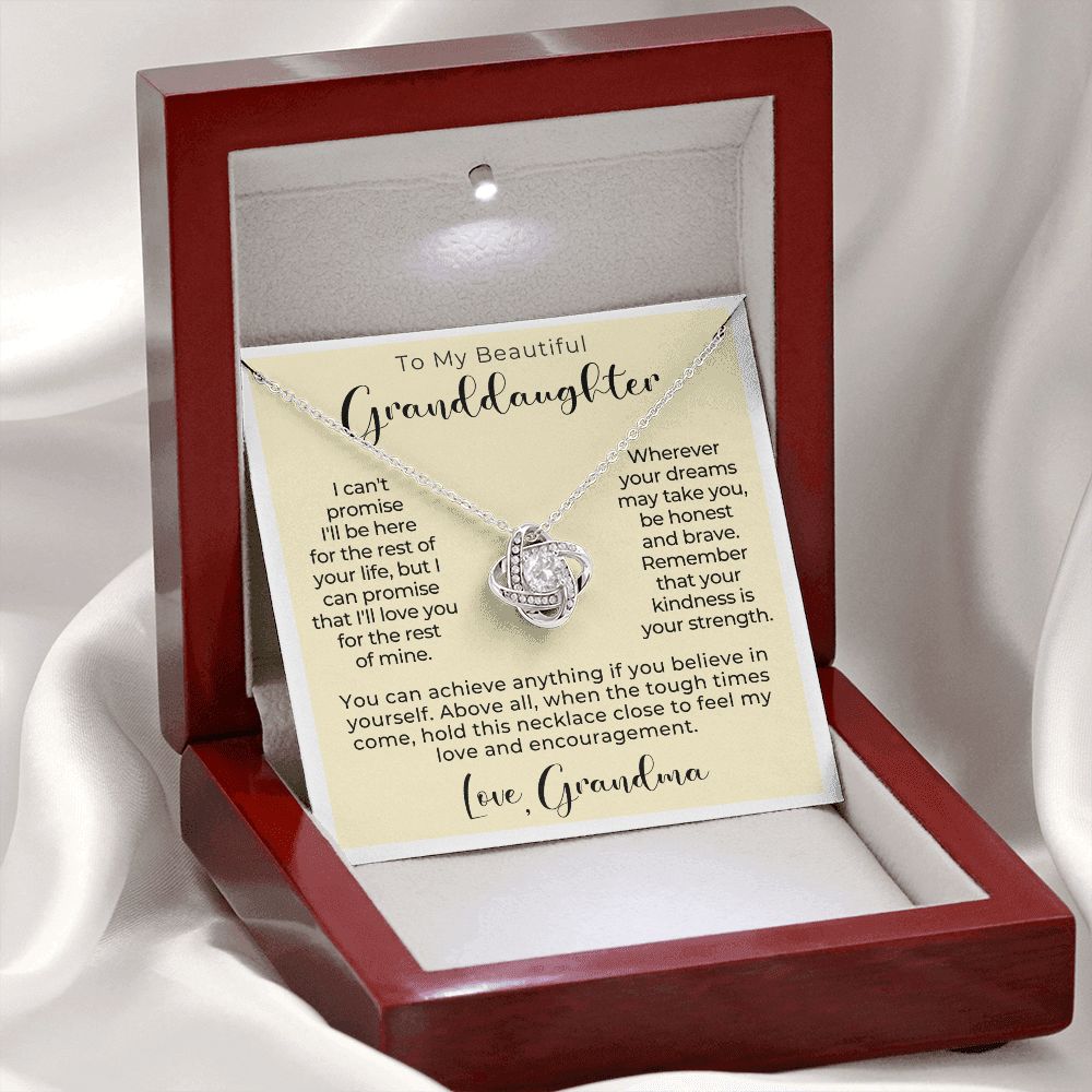 Granddaughter Gift | My Promise Necklace 0546T16