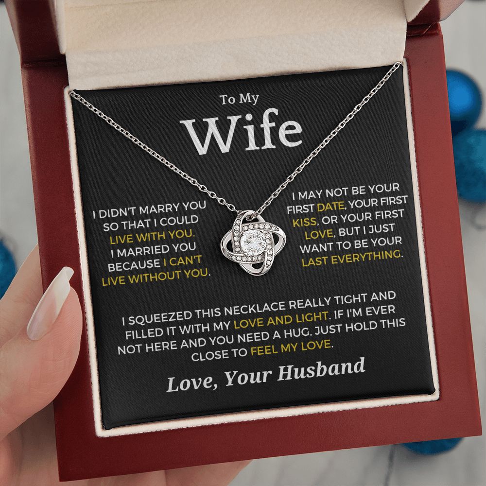 Gift For Wife | Last Everything Necklace 0744T1L