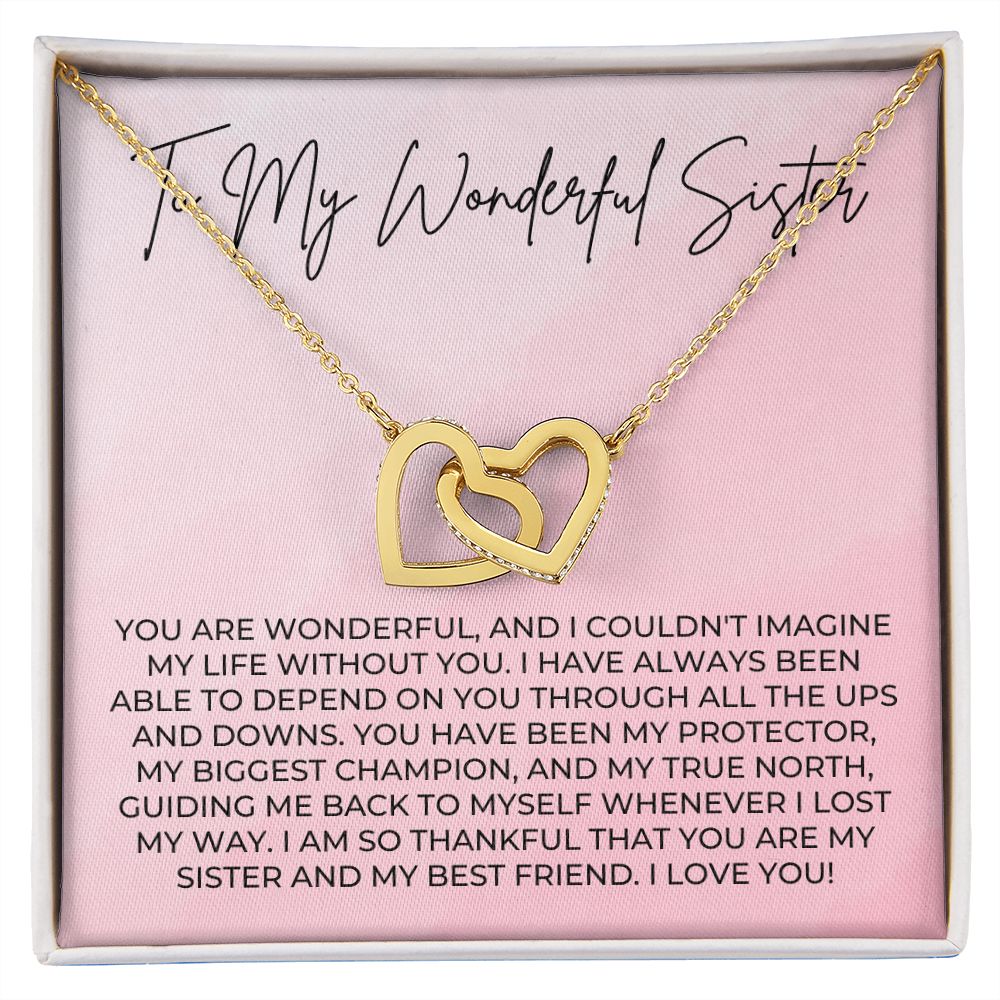 Gift For Sister | My True North Necklace 0646T14