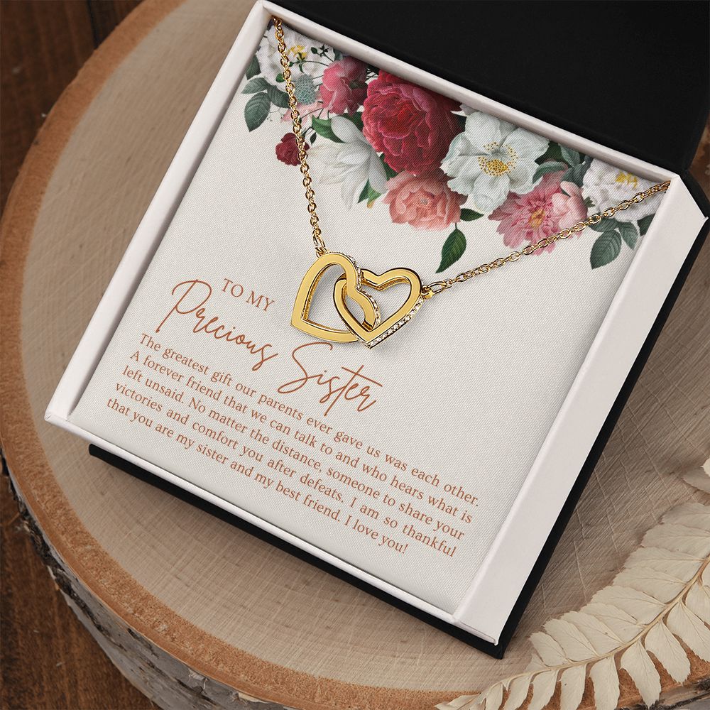 Gift For Sister | Greatest Gift Necklace 0648T5