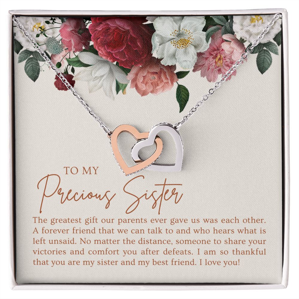 Gift For Sister | Greatest Gift Necklace 0648T5