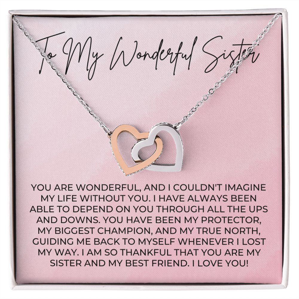 Gift For Sister | My True North Necklace 0646T14