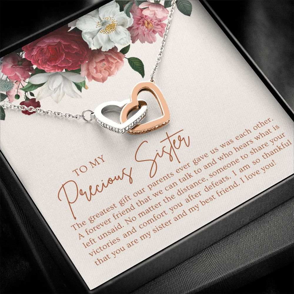 Gift For Sister | Greatest Gift Necklace 0648T5