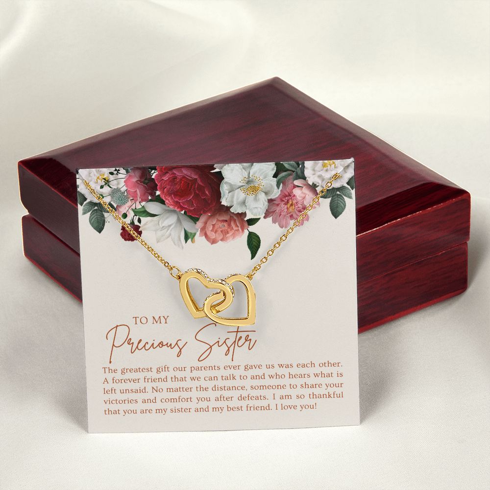 Gift For Sister | Greatest Gift Necklace 0648T5
