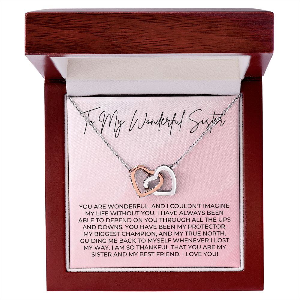 Gift For Sister | My True North Necklace 0646T14