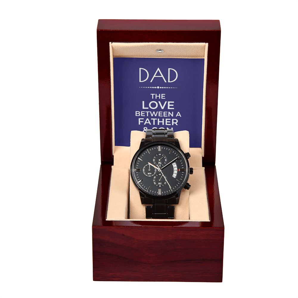 Gift For Dad From Son | Father and Son Men's Watch 0678T9