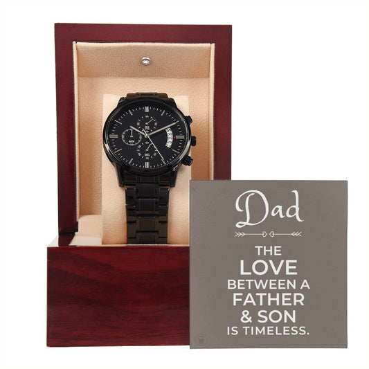 Gift For Dad From Son | Father and Son Men's Watch 0678T8
