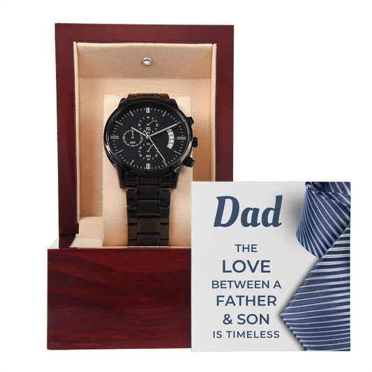 Gift For Dad From Son | Father and Son Men's Watch 0678T5