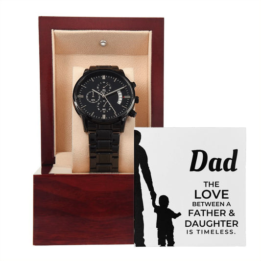Gift For Dad From Daughter | Father and Daughter Men's Watch 0679T3