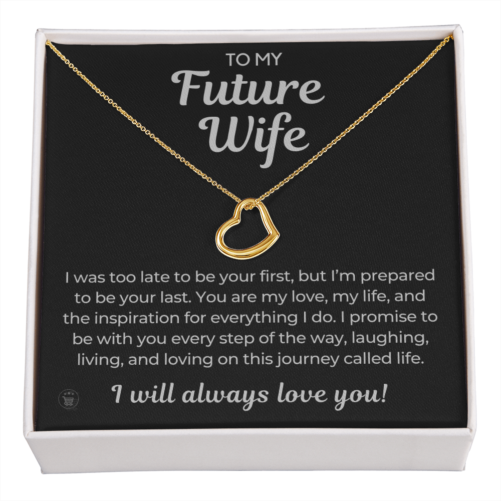 Future Wife, Future Mrs. Gift | Every Step Necklace 0541T9