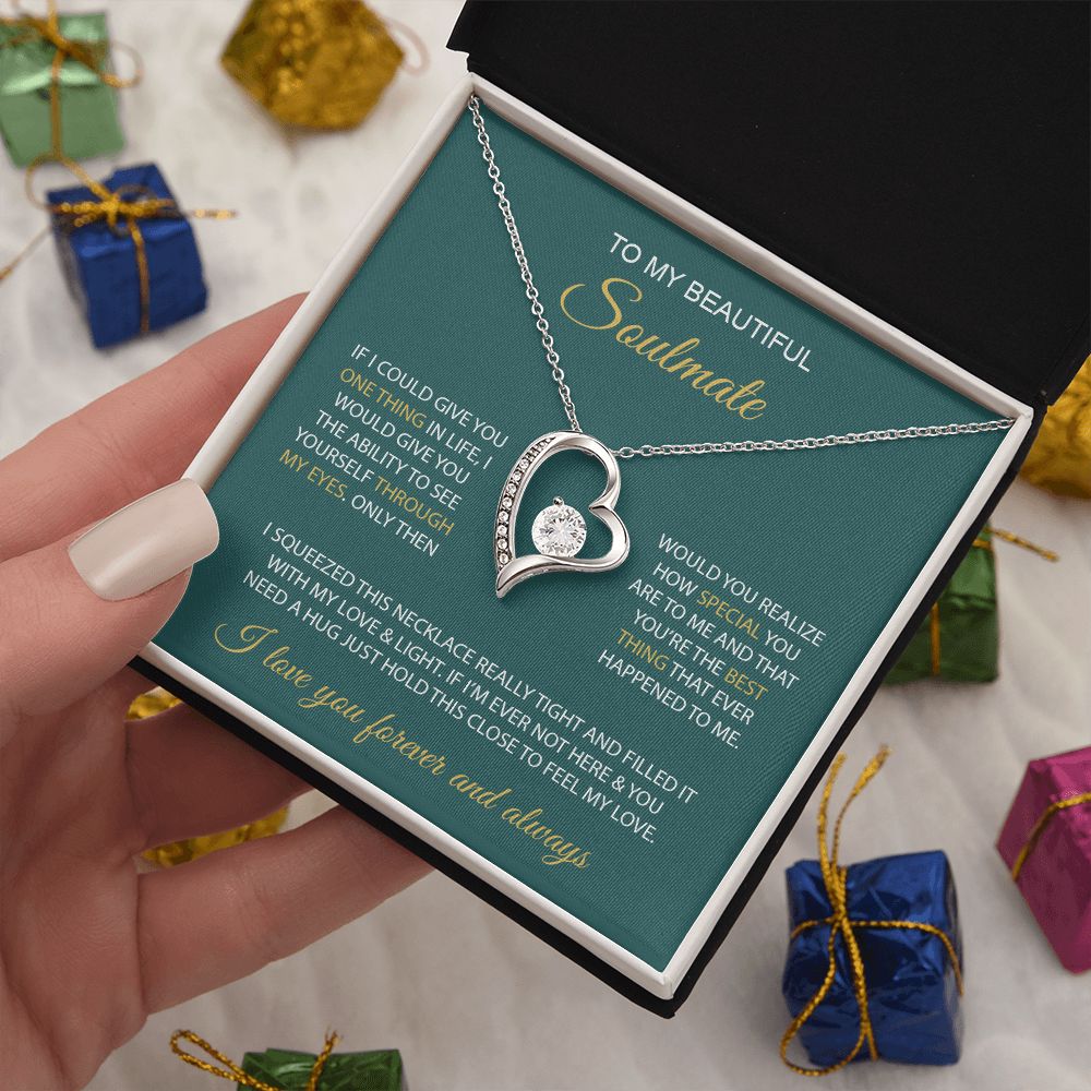 My Beautiful Soulmate | You are my everything - Forever Love Necklace