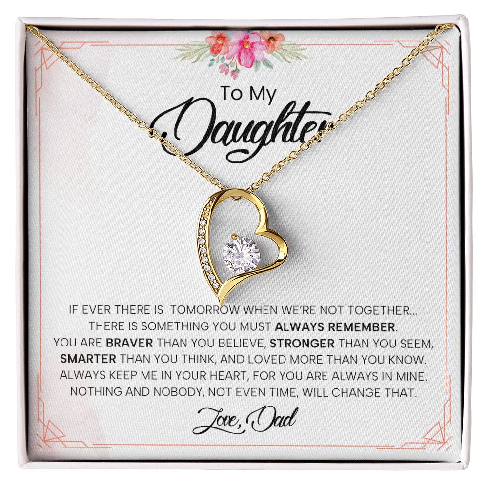 My Daughter | Keep the faith - Forever Love Necklace